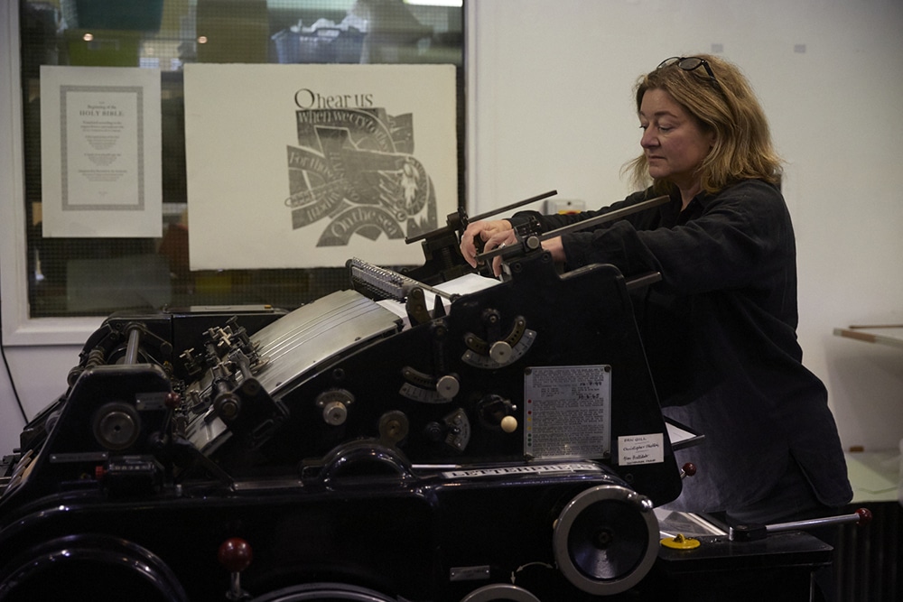 Printing on the Heidelberg cylinder